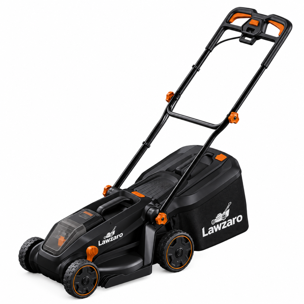 integrated handle mower