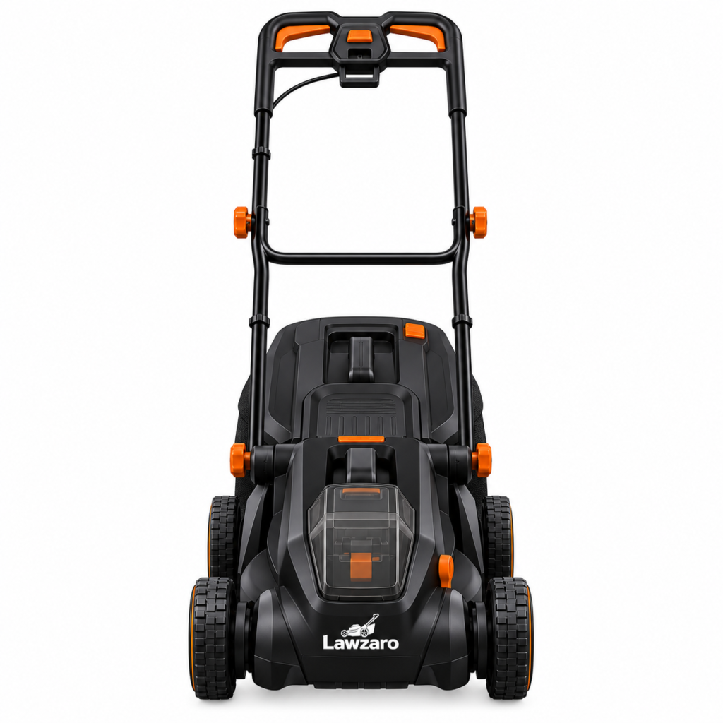 integrated handle mower