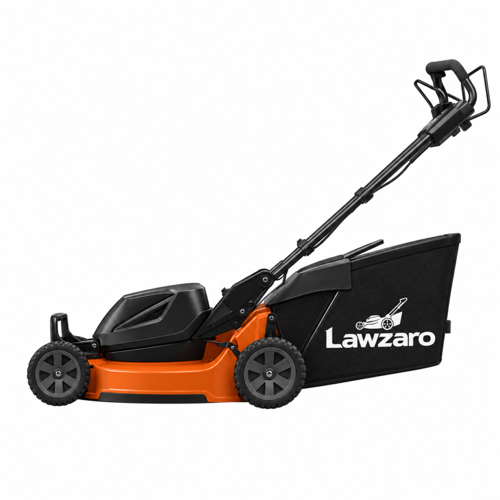 Mower with Rear Collector